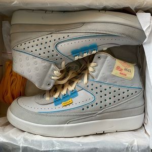 Jordan 2 Retro SP, Union Grey Fog, Size 10. NWT. Never worn. 100% Authentic.